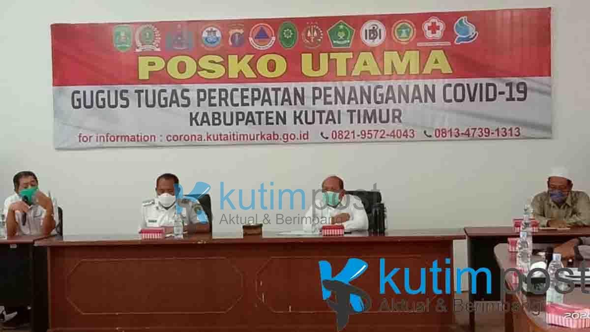 Rapat koordinasi dan evaluasi MUI kepada tim gugus tugas percepatan penanggulangan covid 19 kab KUTIM